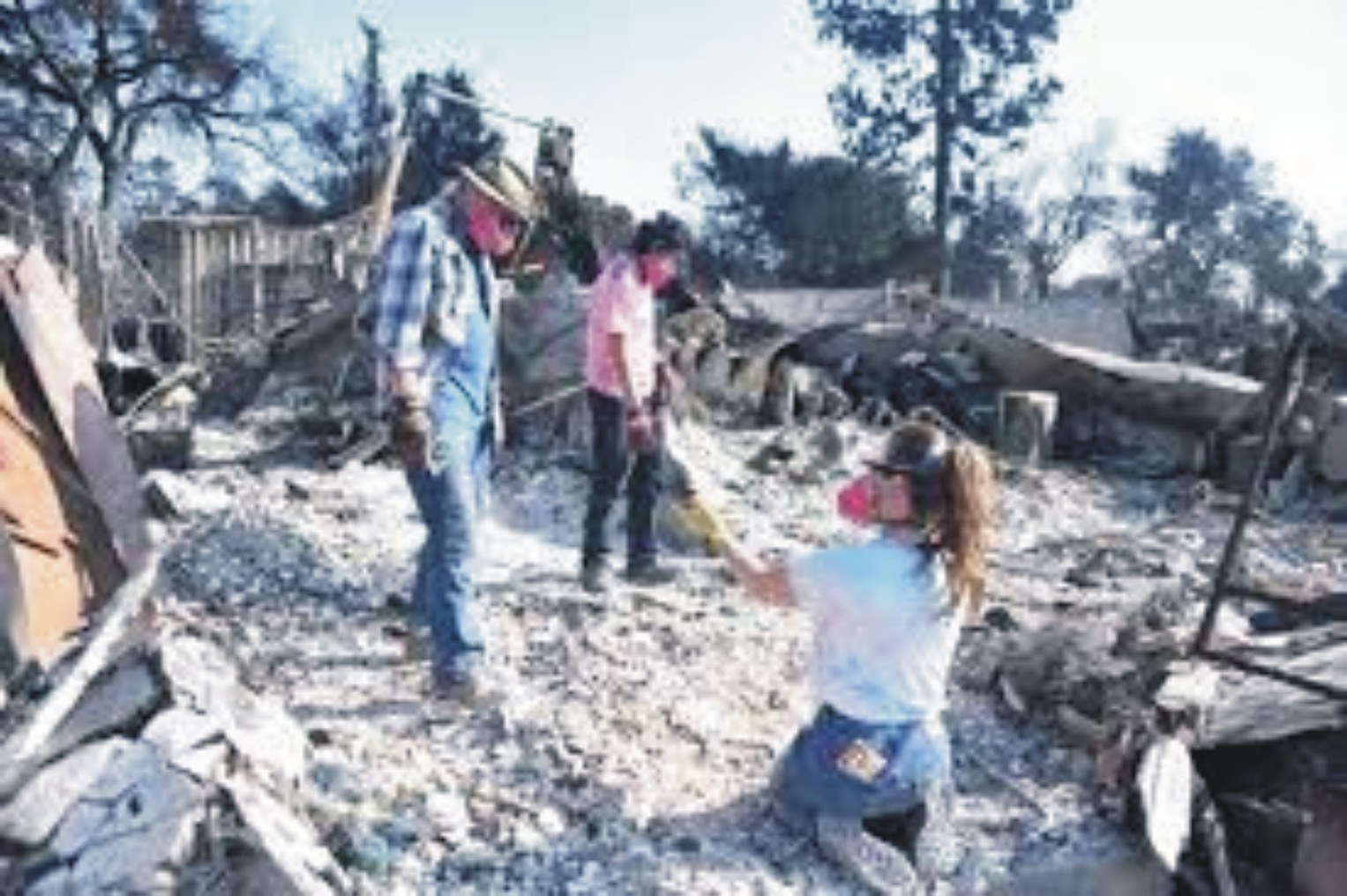 LA Fire Victims Return Home to Nothing