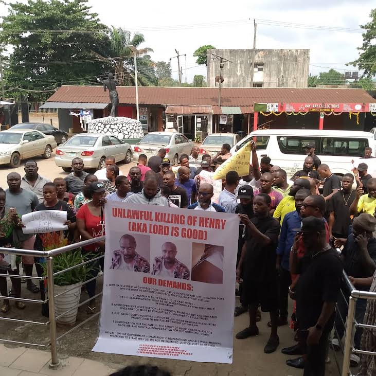 Bolt Drivers Demand Justice for Colleague Allegedly Killed by NSCDC Operatives in Edo