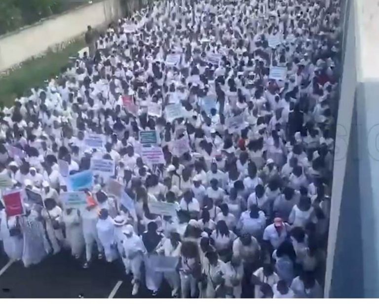 Pro-Wike Rivers Women Stage Solidarity March In Support of Emergency Rule