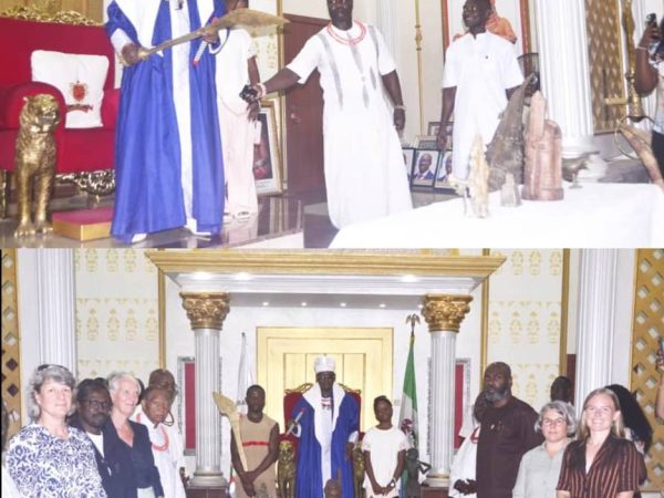 How I Resisted Attempts to Re-loot Repatriated Benin Artefacts – Oba Ewuare, Takes Custody of 119 Pieces from Netherlands