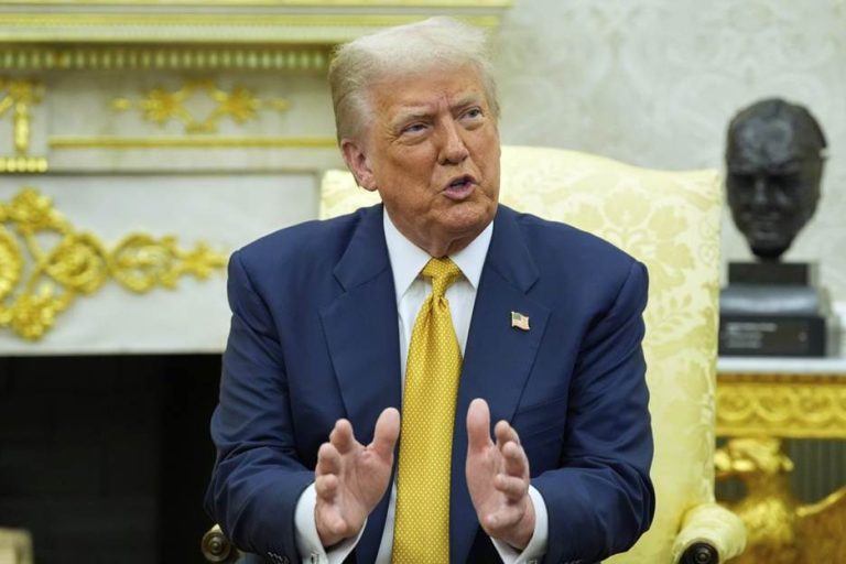 Donald Trump Reacts To Newly-Surfaced Photos With Jeffrey Epstein