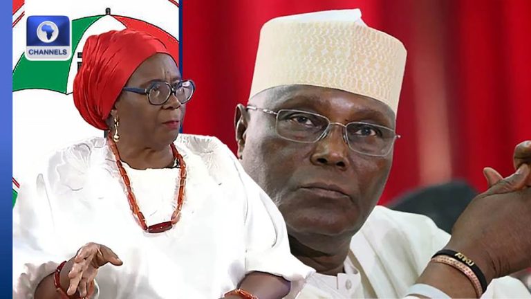 Atiku Did Not Just Leave PDP; He Exited Soon After Losing 2023 – Josephine Anenih, Former Women Affairs Minister; Vows to Remain in the Party