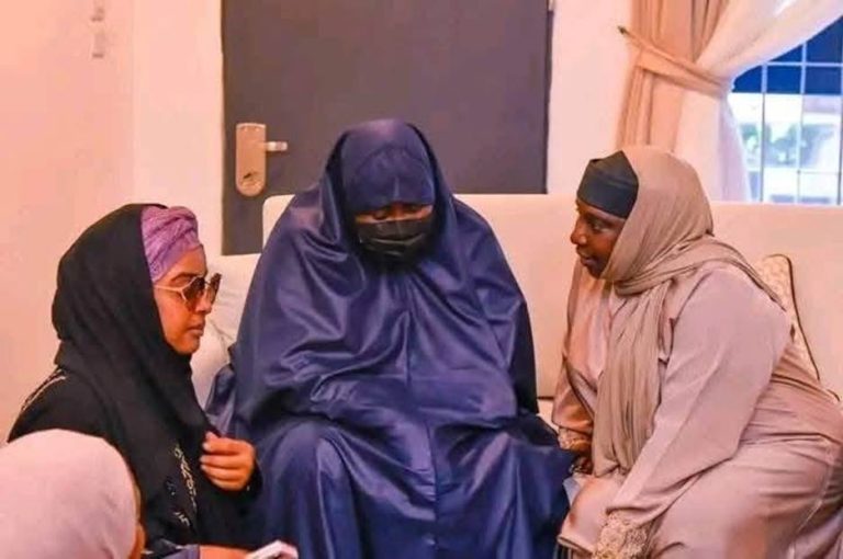 PICTORIAL: Aisha Buhari, family relocate to ex-President’s Kaduna residence