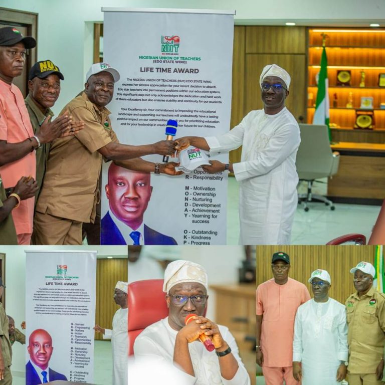 ‘You Changed Our Story From Frustration To Fulfillment’, Edo NUT Appreciates Okpebholo As Govt Announces Planned Recruitment of Additional 3000 Teachers