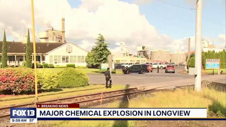 Several Feared Dead After Tank Implodes At Washington Pulp And Paper Mill