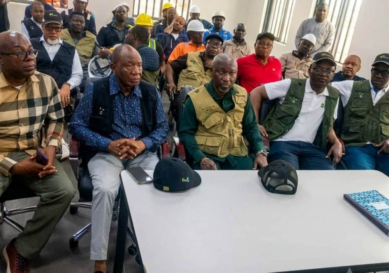 Petroleum Minister Ekpo Acknowledges Potentials Of Indigenous Oil And Gas Contractors As He Visits Sites of Two Compressor Stations Being Built By Lee Engineering Company 