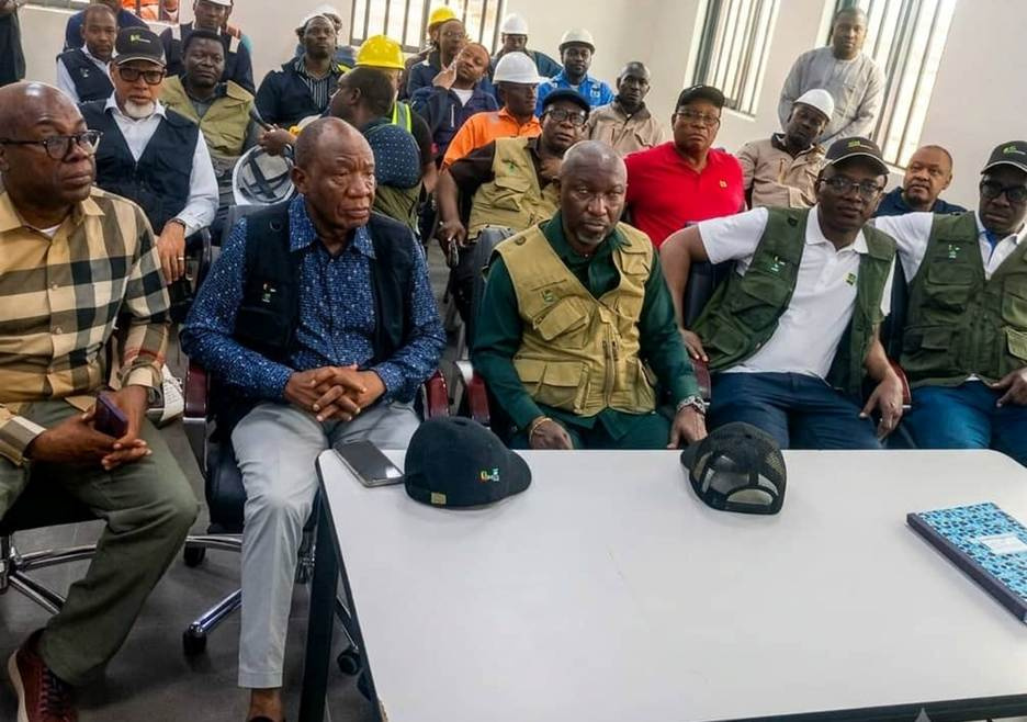 Petroleum Minister Ekpo Acknowledges Potentials Of Indigenous Oil And Gas Contractors As He Visits Sites of Two Compressor Stations Being Built By Lee Engineering Company&nbsp;