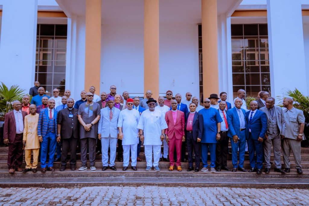 2027 Campaigns: Oborevwori Hosts Christian Leaders, Rallies Support For Tinubu, All APC Candidates