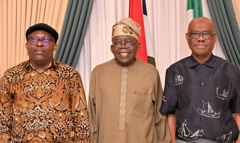 Father And Son Again! Wike, Fubara Agree to Bury the Hatchet After Meeting with Tinubu 