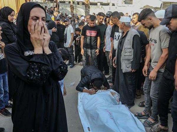 31 killed in Israeli gunfire near Gaza aid centre, Hamas-run health authorities say
