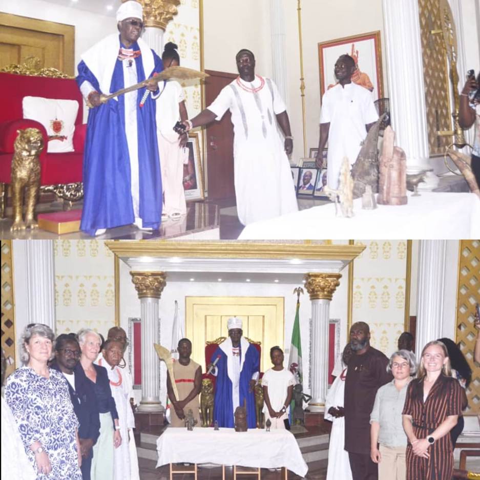 How I Resisted Attempts to Re-loot Repatriated Benin Artefacts – Oba Ewuare, Takes Custody of 119 Pieces from Netherlands