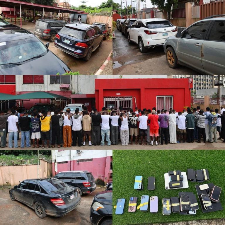 Clampdown On Internet Fraudsters: EFCC Makes Huge Haul Of 92 Suspects In Benin
