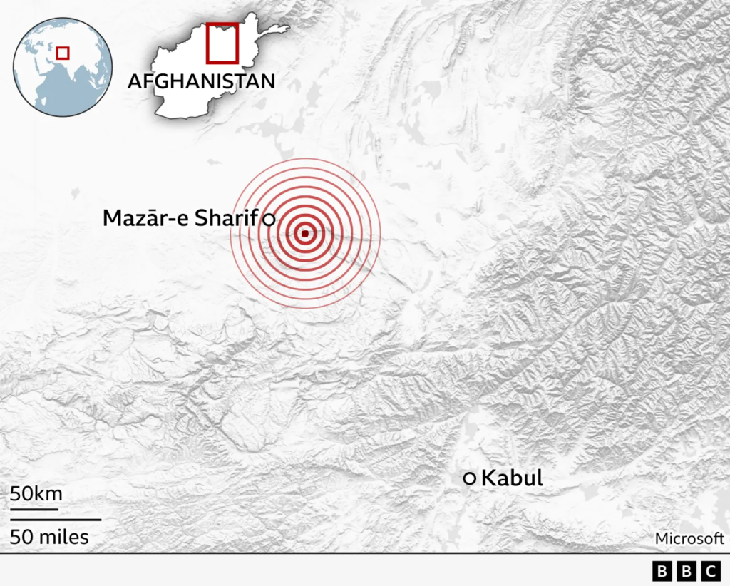 At Least Eight Dead After Magnitude-6.3 Earthquake Hits Afghanistan